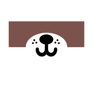 Brown Dog Mask T-Shirt