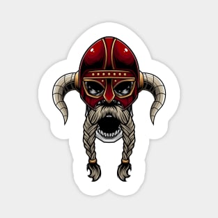 Viking Skull 2.4 Magnet