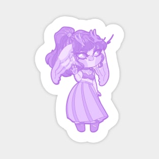 Purple Sukeban Jackalope Magnet