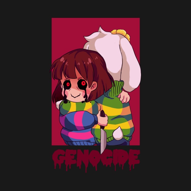 Undertale- set 2 (Genocide) by Midnight_rabbit