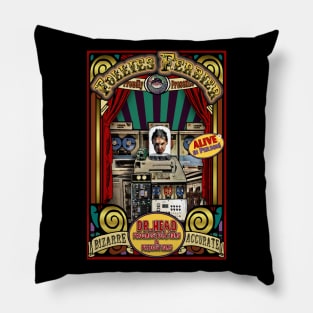 Dr. Head Sideshow Poster Pillow