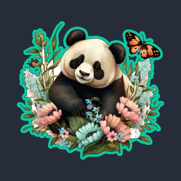 Cute Panda illustration by Zoo state of mind