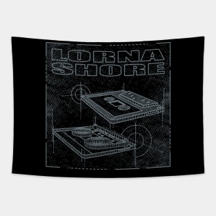 Lorna Shore - Technical Drawing Tapestry