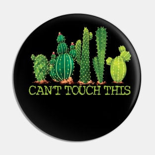 Can't touch this cactus cute dancing cacti Pin