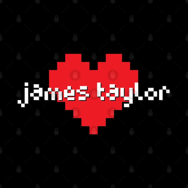 James taylor -> pixel art by LadyLily