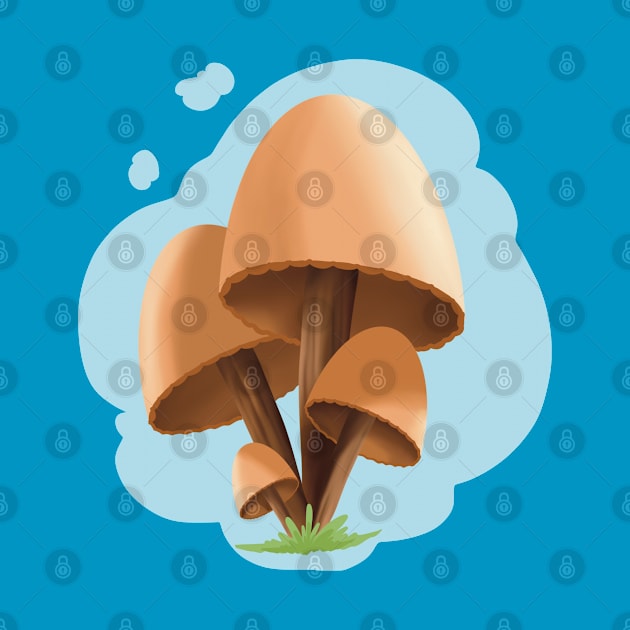 Mushroom design by Xatutik-Art