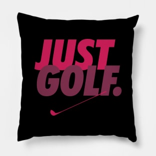 Just Golf Pillow