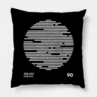 The KLF / Chill Out / Minimal Graphic Design Tribute Pillow