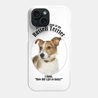 Lucky Russell Terrier Phone Case