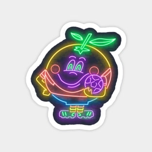 Neon naranjito Magnet