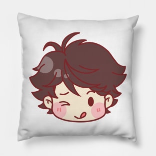 Cute Flirty Oikawa Pillow