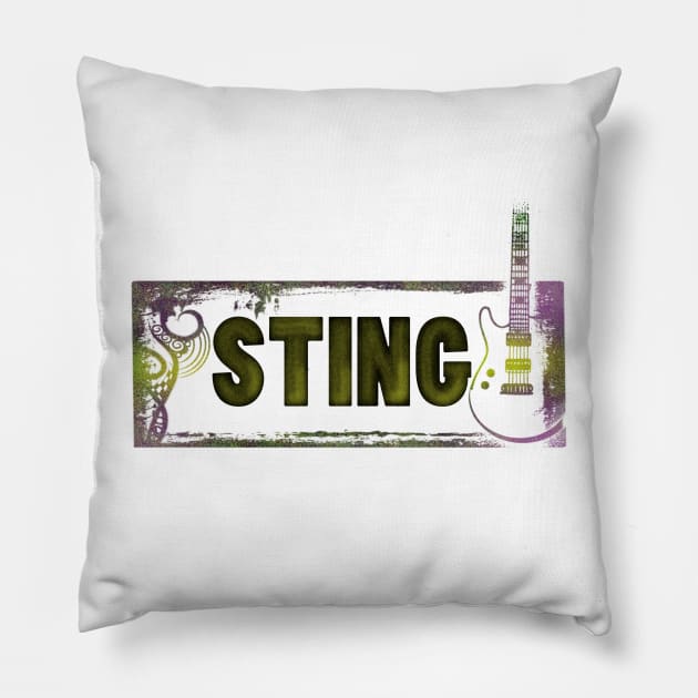 sting Pillow by Monarchy Happy Market