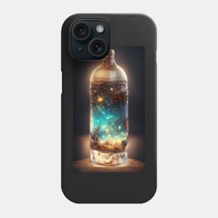 The milky way in a glass bottle Phone Case