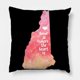 new hampshire state map Pillow