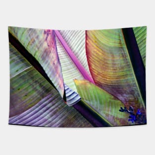 Banana Leaf Poetry Tapestry