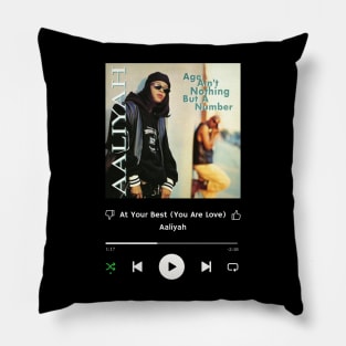 Stereo Music Player - At Your Best (You Are Love) Pillow