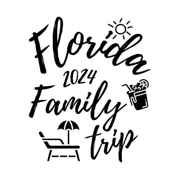 Florida Family Trip 2024 Vacation Fun Matching Group Design by OriginalGiftsIdeas