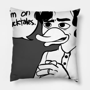 “Larry, I’m on Ducktales” Pillow