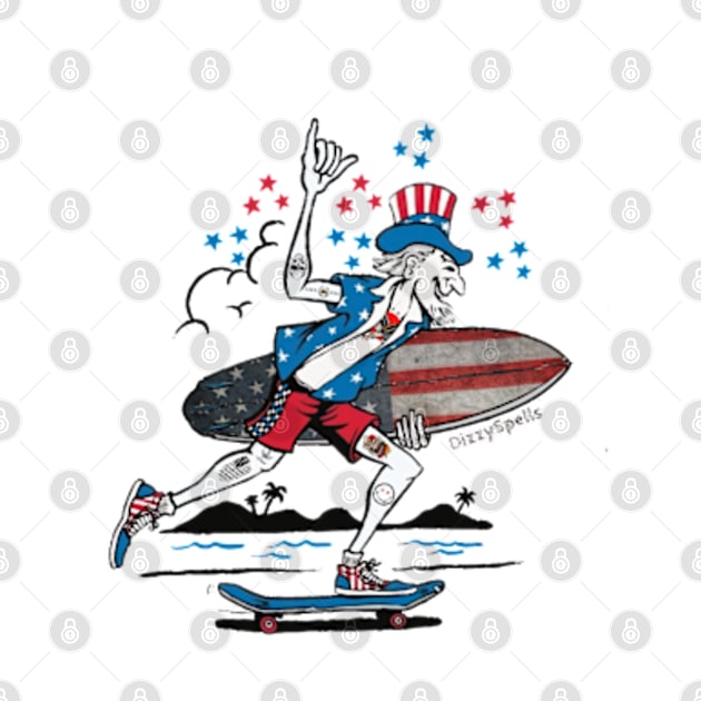 Surfin' USA! by DizzySpells Designs