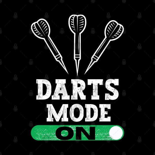 Darts Mode On by footballomatic