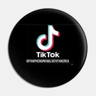 Tha Phenomenal 1 Ath Tha Great TikTok 10k Tee Black Pin