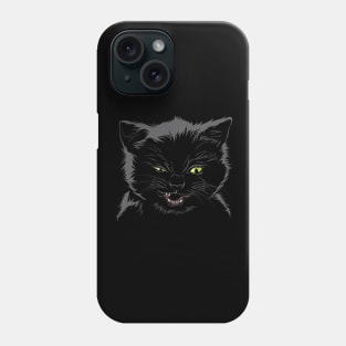 Scary Cat Phone Case