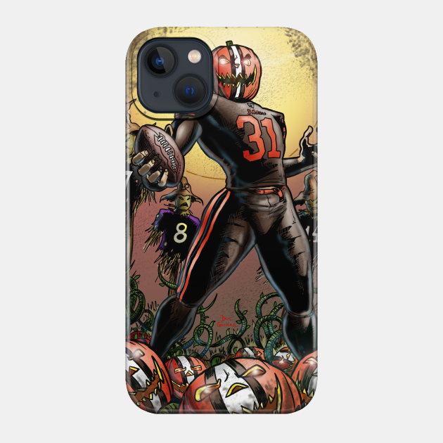 Pumpkinhead! - Browns Football - Phone Case