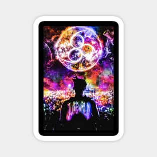Dreams of Juice Wrld Galaxy Magnet