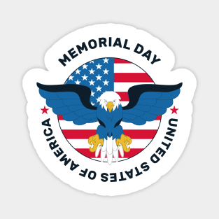 memorial day USA Magnet