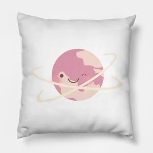 Pink Planet Pillow