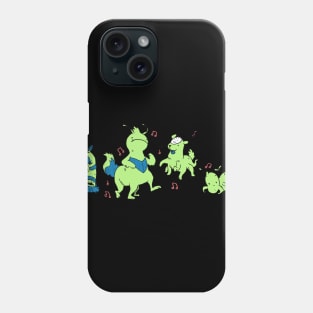 Rock n Rolliens: Party 6 Phone Case