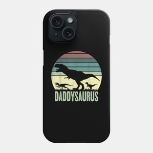 Daddy-saurus Fathers day Dad Papa Family Dinosaurs Matching Phone Case