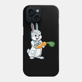 Funny rabbit as a doctor Phone Case