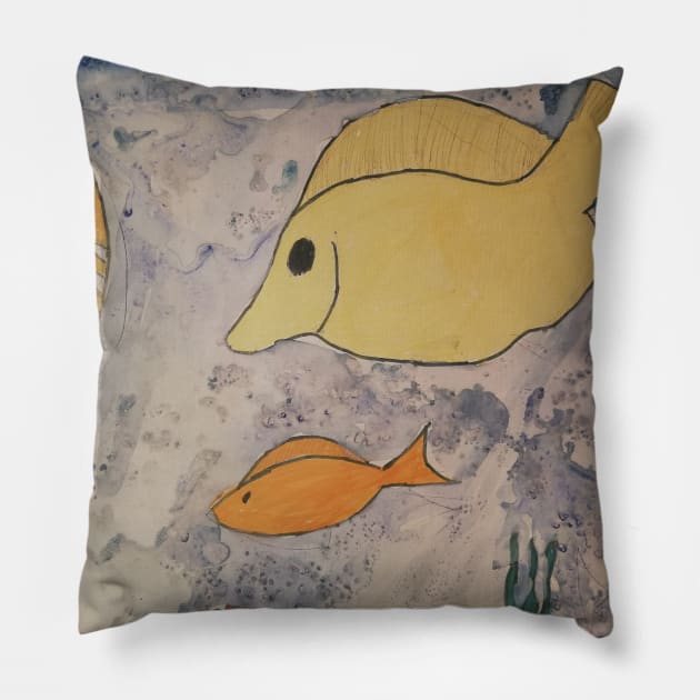 Fish Pillow by TATJANA