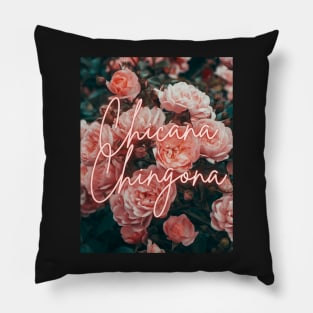 Chicana Chingona Pillow