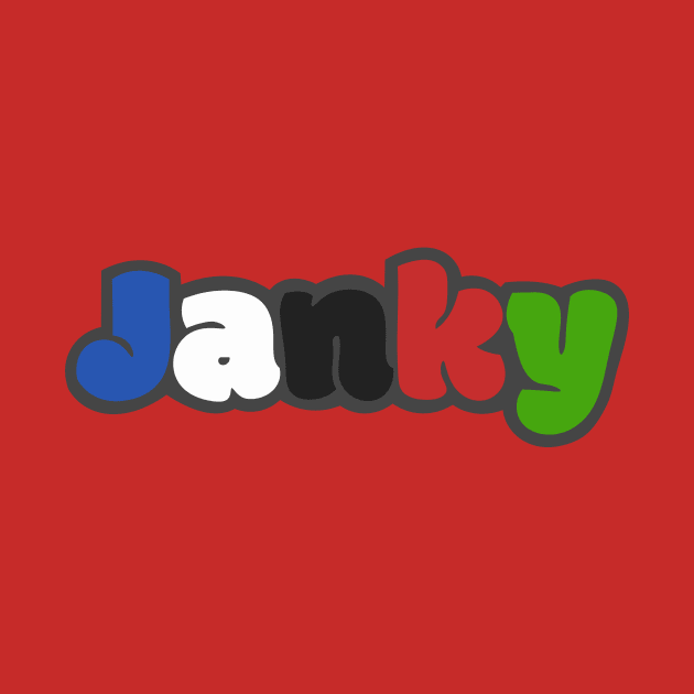 Janky | WUBRG JANKY MTG COLORS by ChristophZombie