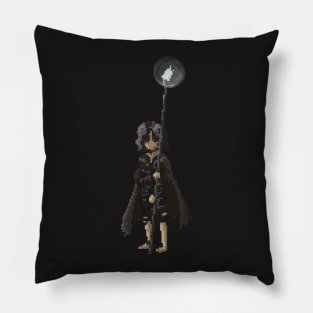 Pixel Souls - Maiden in Pixels Pillow