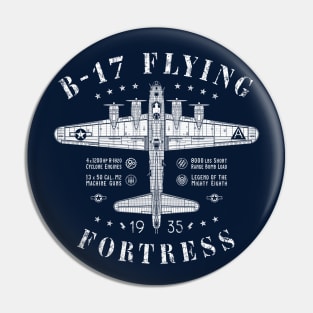 B-17 Flying Fortress Pin