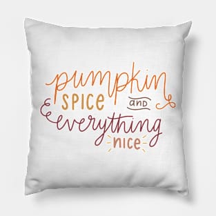 pumpkin spice Pillow