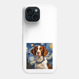 Brittany Doggy Night Phone Case