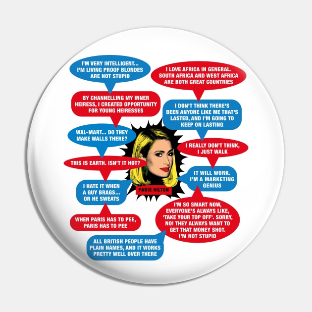 Paris Hilton Pin by PLAYDIGITAL2020