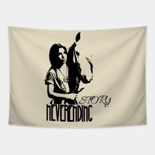 NEVERENDING story t-shirt Tapestry