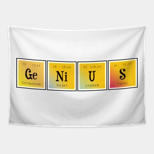 Genius | Periodic Table of Elements Tapestry