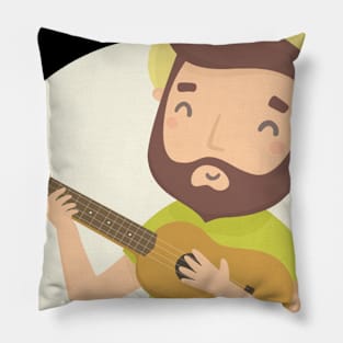 Guitar's man Pillow