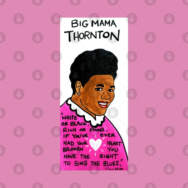 Big Mama Thornton by krusefolkart