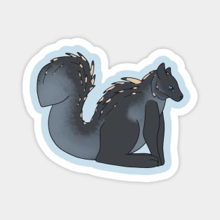 Wolf Echidna Squirrel :: Imaginary Creatures Magnet