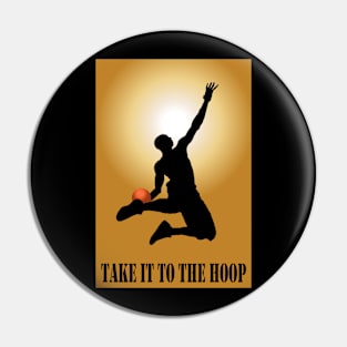 basketball Player Pin