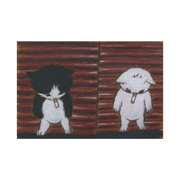 Crystal Castles Cig Cats by cig cats