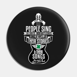 Let The People Sing Pin