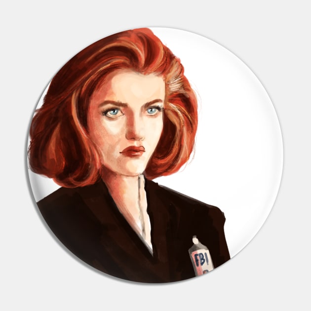 Dana Scully - 90s version Pin by Hoshimem